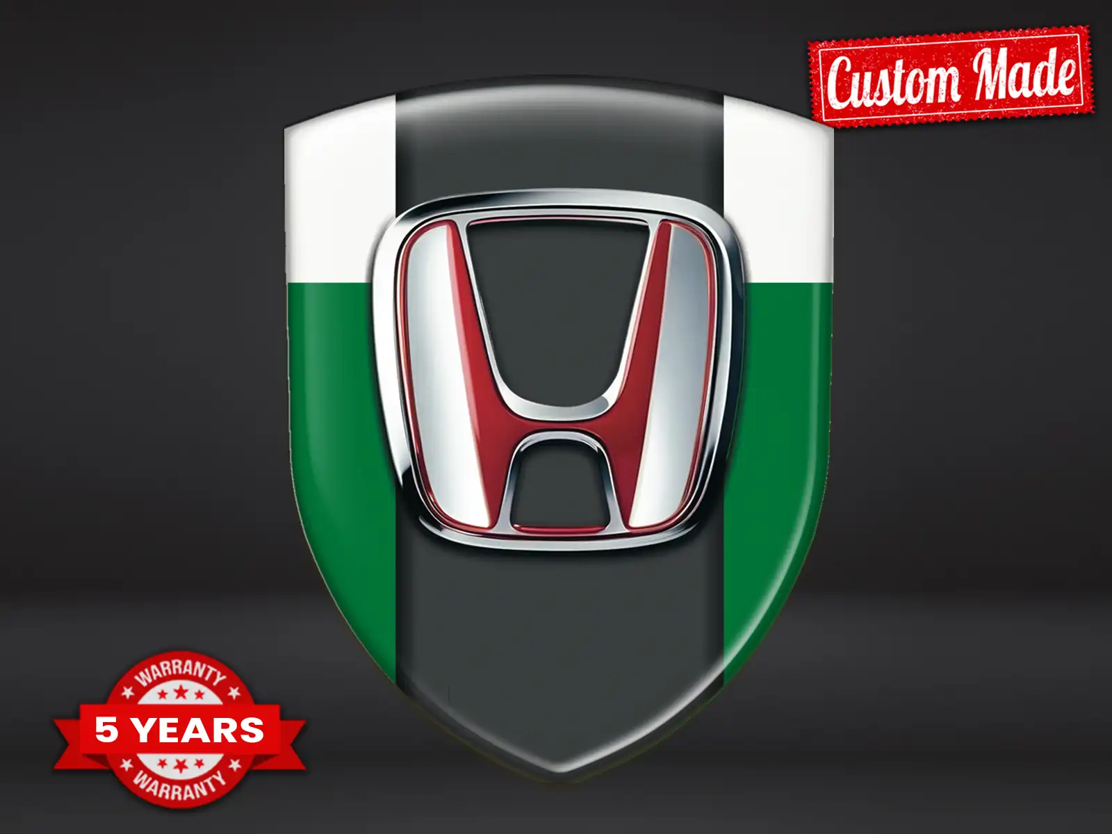 Honda Pegatinas En Relieve Coche Resistentes Limitadas Estilo